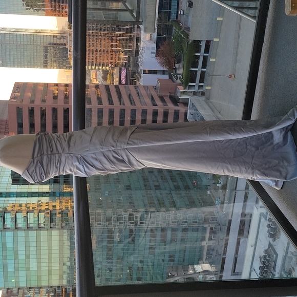 David's Bridal Bridesmaid Charmeuse Draped Strapless Dress - Size 4 Check Photos - Picture 7 of 15